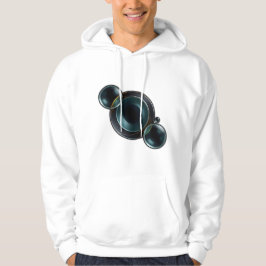 Gedurfde en moderne Abstracte kunst Hoodie