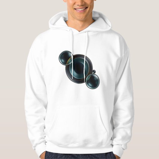 Gedurfde en moderne Abstracte kunst Hoodie (Voorkant)