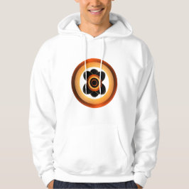 Gedurfde en moderne Abstracte kunst Hoodie