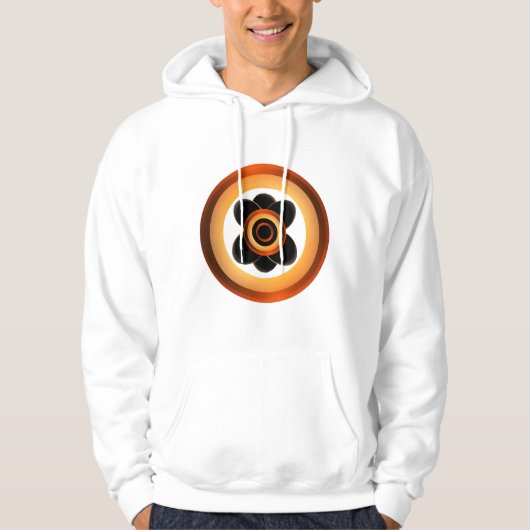 Gedurfde en moderne Abstracte kunst Hoodie (Voorkant)