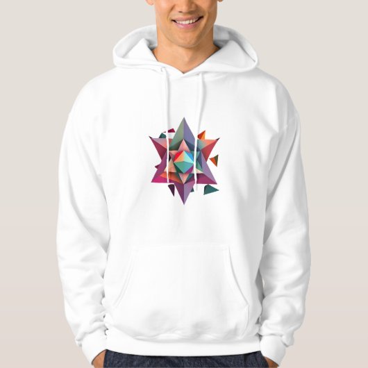 Gedurfde en moderne Abstracte kunst hoodies (Voorkant)