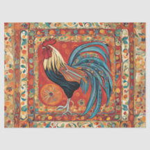 Gedurfde en trendy haan