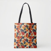 Gedurfde herfstbladeren met warme Herfst vibes Tote Bag (Voorkant)