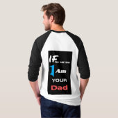 "Gedurfde instelling: Draag uw zelfvertrouwen" T-shirt (Achterkant volledig)