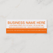 gedurfde klantenloyaliteit van HAMBURGERS Klantenkaartje (Achterkant)