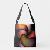 gedurfde kunst crossbody tas (Voorkant)