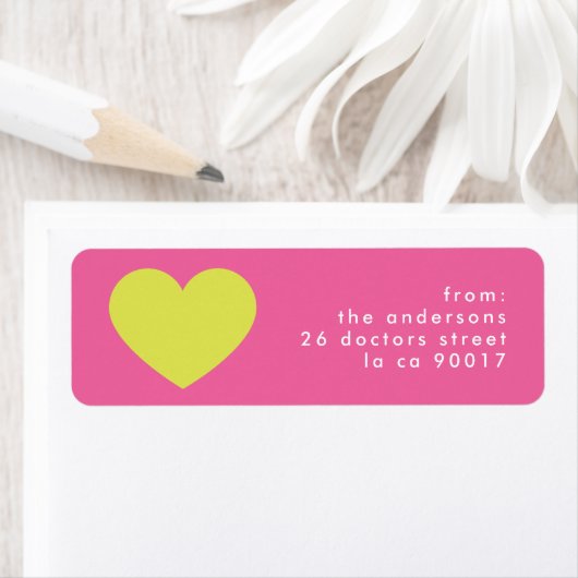 GEDURFDE MODERNE HELDERE VROLIJKHEID | Kerstvakant Etiket (Insitu)