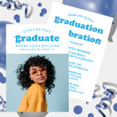 GEDURFDE MODERNE RETRO AFSTUDEREN | UITNODIGING VO