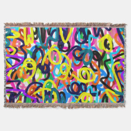 Gedurfde Pop Art Deken