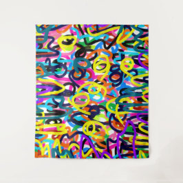 Gedurfde Pop Art Wandkleed