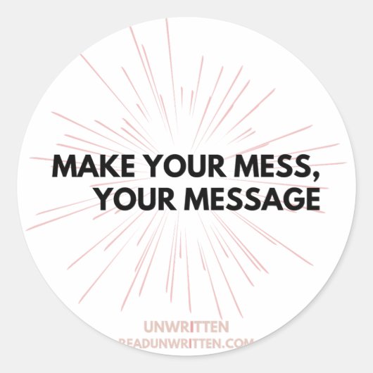 gedurfde Sticker (Voorkant)