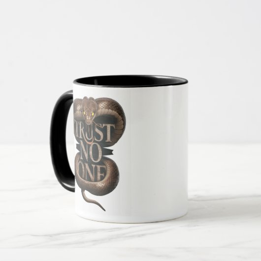Gedurfde 'Trust No One' King Snake Mok (Voorkant links)