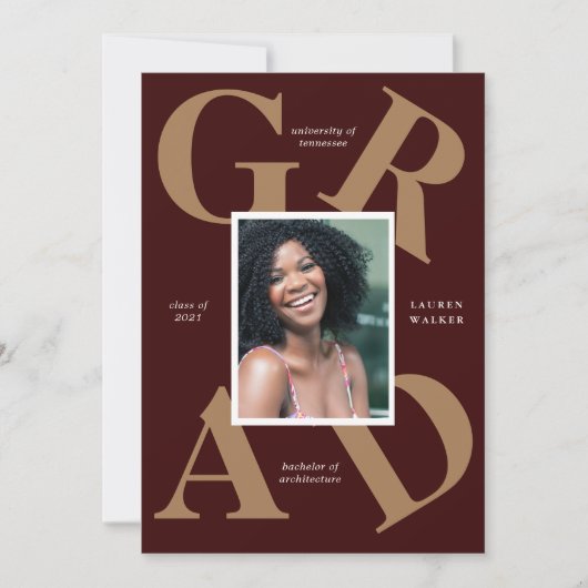 gedurfte de kleuren van de manuscriptschool afstud kaart (Voorkant)