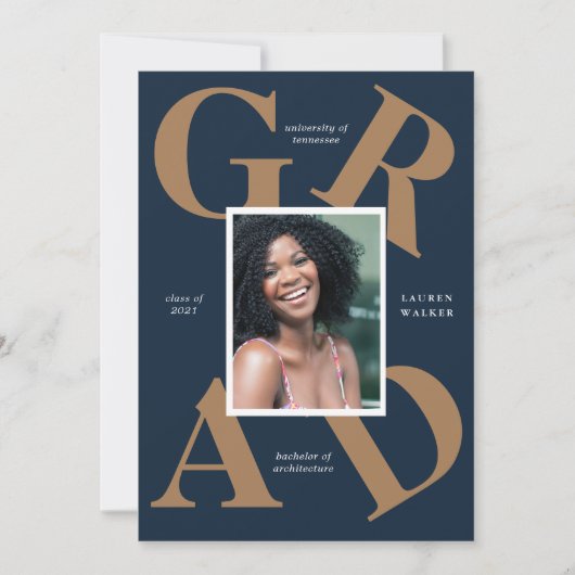 gedurfte de kleuren van de manuscriptschool afstud kaart (Voorkant)