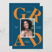 gedurfte de kleuren van de manuscriptschool afstud kaart (Voorkant / Achterkant)