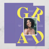 gedurfte de kleuren van de manuscriptschool afstud kaart (Voorkant / Achterkant)