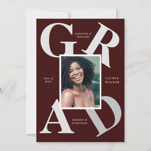 gedurfte de kleuren van de manuscriptschool afstud kaart (Voorkant)