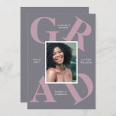 gedurfte de kleuren van de manuscriptschool afstud kaart (Voorkant / Achterkant)