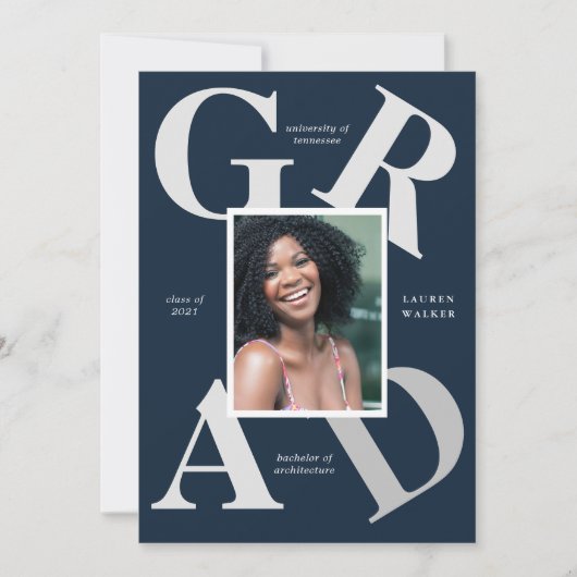 gedurfte de kleuren van de manuscriptschool afstud kaart (Voorkant)