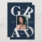 gedurfte de kleuren van de manuscriptschool afstud kaart (Voorkant / Achterkant)