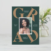 gedurfte de kleuren van de manuscriptschool afstud kaart (Staand voorkant)