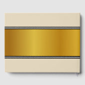 Gedurig en eenvoudig herinneringsboek gastenboek (Achterkant)