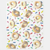 Gedustde Donuts en Sprinkles Fleece Deken (Voorkant)