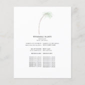 Geduwd programma voor Tropische olievrouwweddensch (Achterkant)