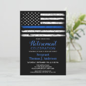 Gedwongen blauwe lijn Aangepaste vlaggenvervroegin Kaart (Staand voorkant)