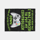 Gedwongen controller omlaag om de maatschappij te fleece deken (Voorkant (Horizontaal))