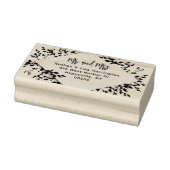 Gedwongen echtpaar Mr. en Mrs. Vines Return Addres Rubberstempel (Stempel)