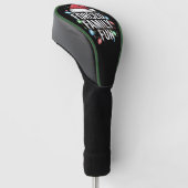 Gedwongen familie Fun Sarcastic Kerstmis Funny Golfheadcover (Schuin)