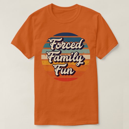 Gedwongen familieplek t-shirt (Design voorkant)