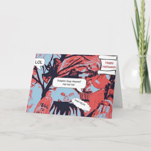 Gedwongen getuige van Halloween 2 Kaart (Voorkant)