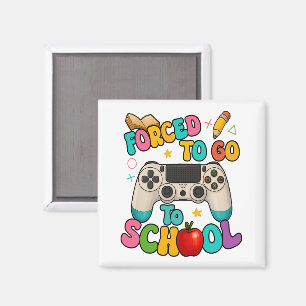 Gedwongen om naar school te gaan Gamer Terug naar Magneet