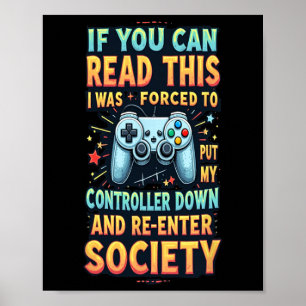 Gedwongen om opnieuw de maatschappij in te gaan Gr Poster