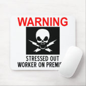 Gedwongen werknemer muismat (Met muis)