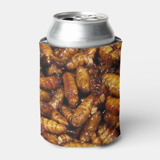 Gedwongen zijderupsen ... Thai Street Food Blikjeskoeler (Blikje Voorkant)