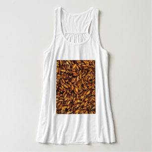 Gedwongen zijderupsen ... Thai Street Food Tanktop
