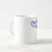 Gee, bedankt voor je sperma... Mok! Koffiemok (Voorkant links)