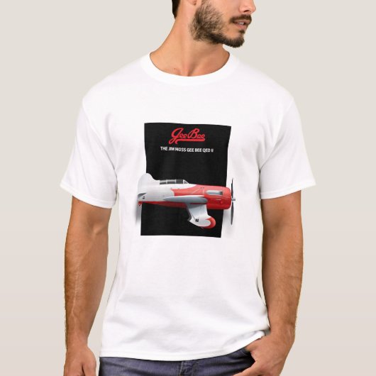 Gee Bee QED II // Alternatief Afbeelding T-Shirt / (Voorkant)