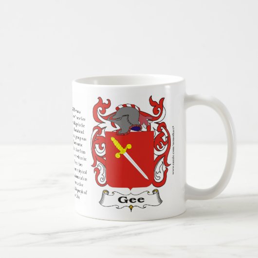 Gee gezinskabel van de Mok van wapens (Rechts)