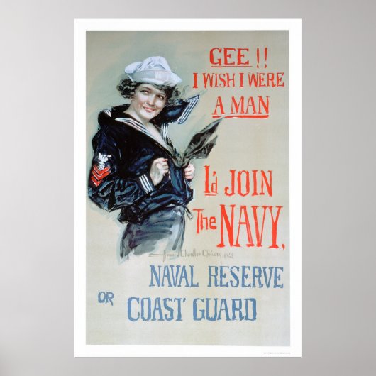 Gee!! I Wish I Were a Man (US02281) Poster (Voorkant)