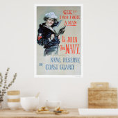 Gee!! I Wish I Were a Man (US02281) Poster (Keuken)