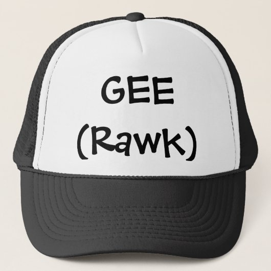 GEE (Rawk) Trucker Pet (Voorkant)