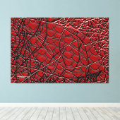 GEE STRINGS Canvas afdrukken (Insitu (Houten vloer))