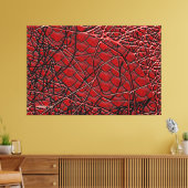 GEE STRINGS Canvas afdrukken (Insitu (Woonkamer))