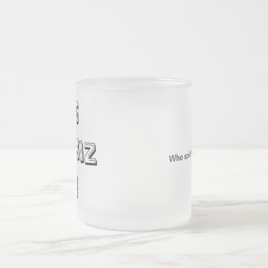 Gee Whiz Coffee Mok (Center)