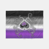 Geebotkleuren cozy pride vlag fleece deken (Voorkant (Horizontaal))