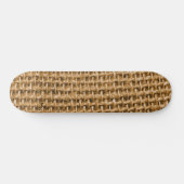 Geebung Burlap Persoonlijk Skateboard (Horizontaal)